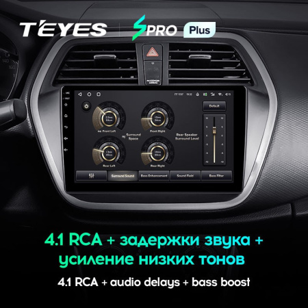 Штатная магнитола Teyes SPRO Plus 4/64 Suzuki SX4 2 (2012-2016)