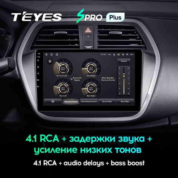 Штатная магнитола Teyes SPRO Plus 4/64 Suzuki SX4 2 (2012-2016)