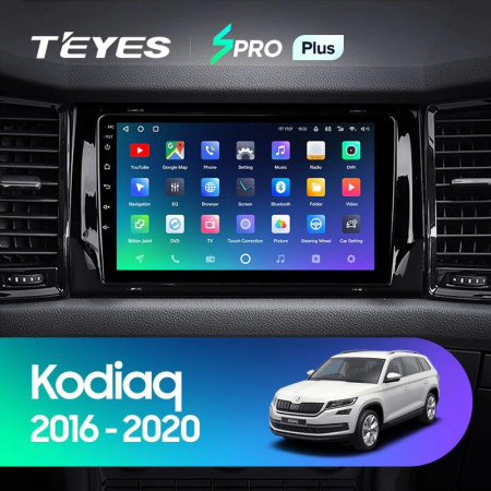 Штатная магнитола Teyes SPRO Plus 4/64 Skoda Kodiaq (2016-2020)