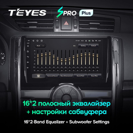 Штатная магнитола Teyes SPRO Plus 3/32 Toyota Mark X (2009-2020)