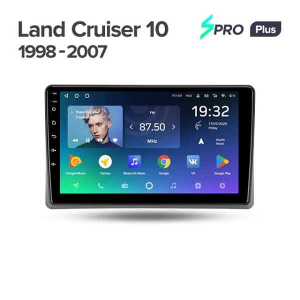 Штатная магнитола Teyes SPRO Plus 4/64 Toyota Land Cruiser 10 J100 100 (1998-2007)