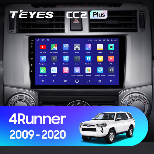 Штатная магнитола Teyes CC2 4+32G для Toyota 4Runner 2009-2020
