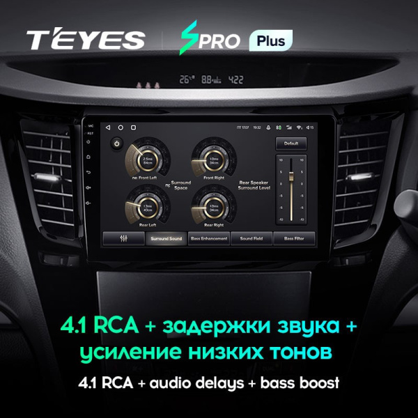 Штатная магнитола Teyes SPRO Plus 6/128 Subaru Outback 4 (2009-2014)