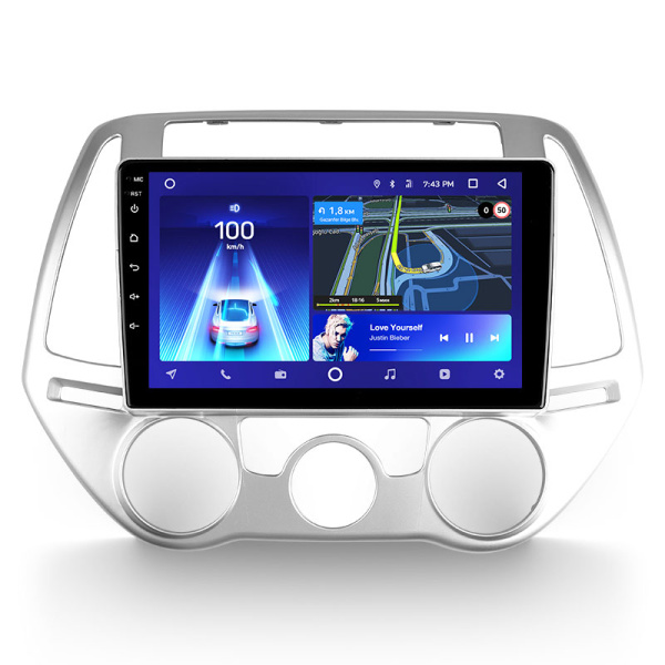 Штатная рамка (без дисплея) Teyes для  Hyundai i20 2 2012-2014 (Для экрана 9")