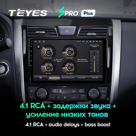 Штатная магнитола Teyes SPRO Plus 4/64 Nissan Teana J33 (2013-2015)