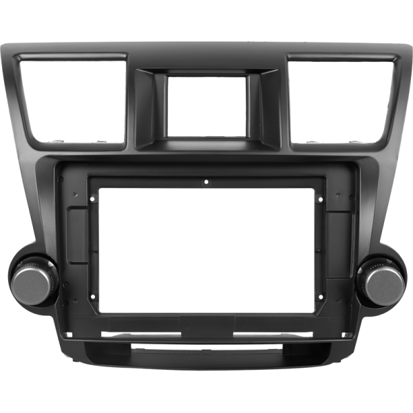 Штатная рамка (без дисплея) Teyes для  Toyota Highlander 2 XU40  (F1)  (10 inch)  2007-2013 (Для экрана 10.2")