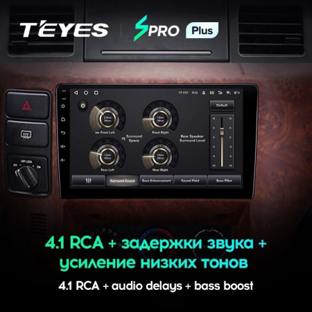 Штатная магнитола Teyes SPRO Plus 4/64 Nissan Patrol V 5 Y61 (2004-2021) Тип С