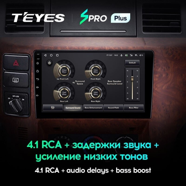 Штатная магнитола Teyes SPRO Plus 6/128 Nissan Patrol V 5 Y61 (2004-2021) Тип С