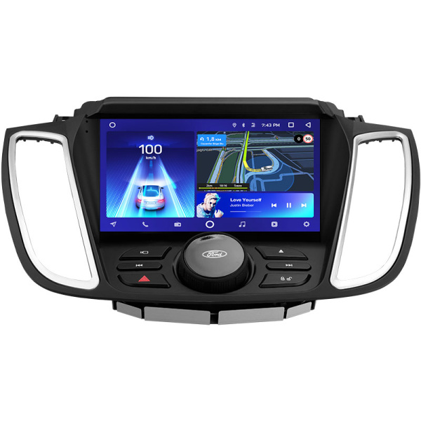 Штатная рамка (без дисплея) Teyes для  Ford Kuga 2 Escape 3  (B)  2012-2019 (Для экрана 9")