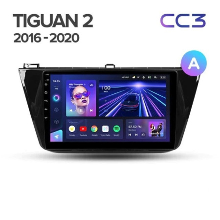 Штатная магнитола Teyes CC3 360 6/128 Volkswagen Tiguan 2 (2016-2018)