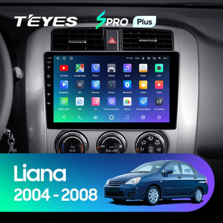 Штатная магнитола Teyes SPRO Plus 4/64 Suzuki Liana 1 (2004-2008)