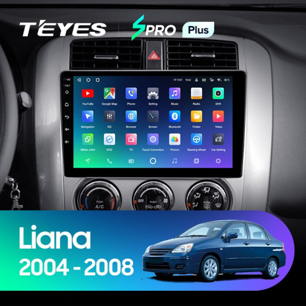 Штатная магнитола Teyes SPRO Plus 4/64 Suzuki Liana 1 (2004-2008)
