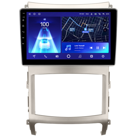 Штатная рамка (без дисплея) Teyes для  Hyundai Veracruz ix55 2006-2015 (Для экрана 9")