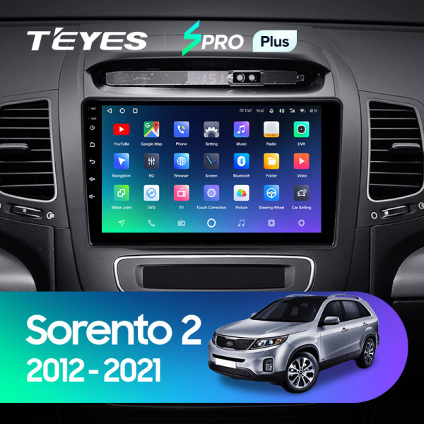 Штатная магнитола Teyes SPRO 3+32G для Sorento 2 2012-2021