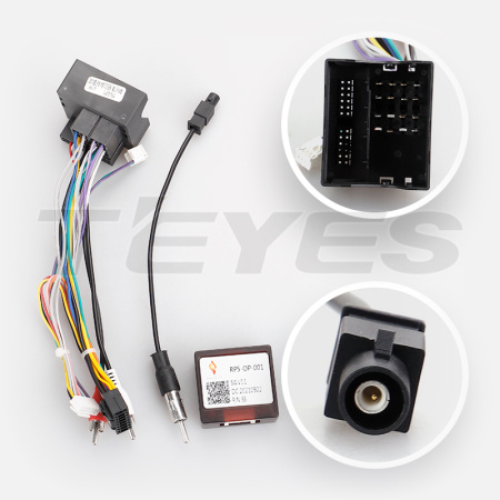 Штатная рамка (без дисплея) Teyes для  Opel Corsa 2014-2019 (Для экрана 9")