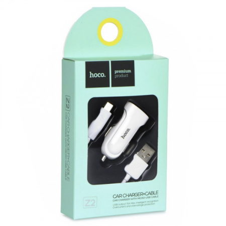Блок питания HOCO 1.5A 1USB+кабель iPhone5 Z2 (Original)