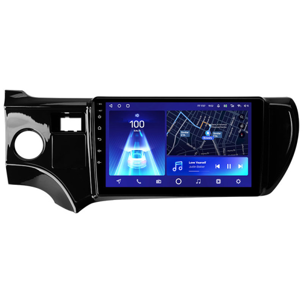 Штатная рамка (без дисплея) Teyes для  Toyota Aqua (Left hand drive) 2011-2017 (Для экрана 9")