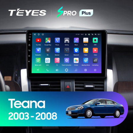 Штатная магнитола Teyes SPRO Plus 6/128 Nissan Teana J31 (2003-2008)