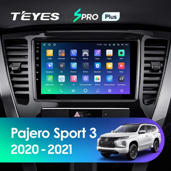 Штатная магнитола Teyes SPRO 3+32G для Pajero Sport3 2020-2021