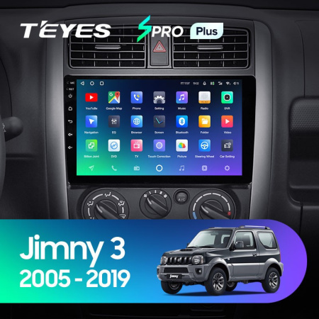 Штатная магнитола Teyes SPRO Plus 6/128 Suzuki Jimny 3 (2005-2019)