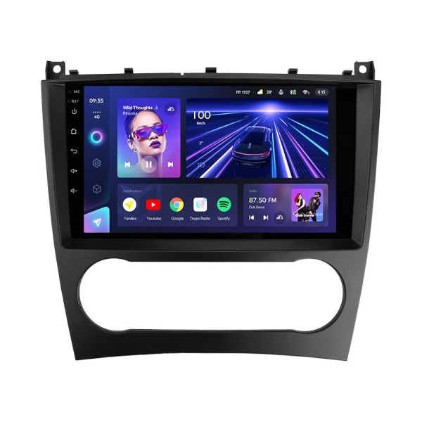 Штатная магнитола Teyes CC3 360 6/128 Mercedes Benz C-Class W203 CL203 C209 A209 (2004-2011)