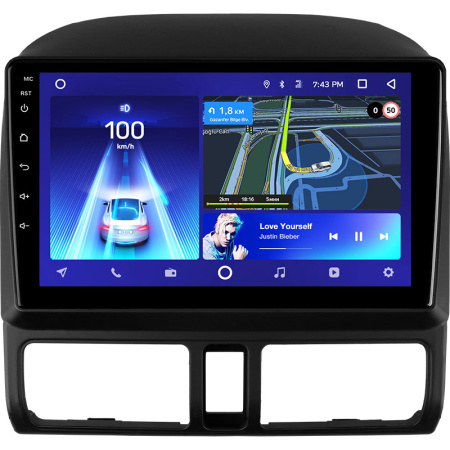 Штатная рамка (без дисплея) Teyes для  Honda CR-V 2 CRV 2001-2006 (Для экрана 9")