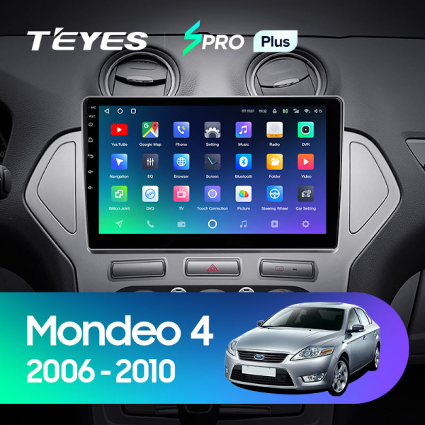 Штатная магнитола Teyes SPRO 3+32G для Mondeo 2006-2010