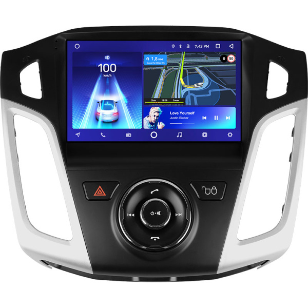 Штатная рамка (без дисплея) Teyes для  Ford Focus 3 Mk 3 2011-2019 (Для экрана 9")