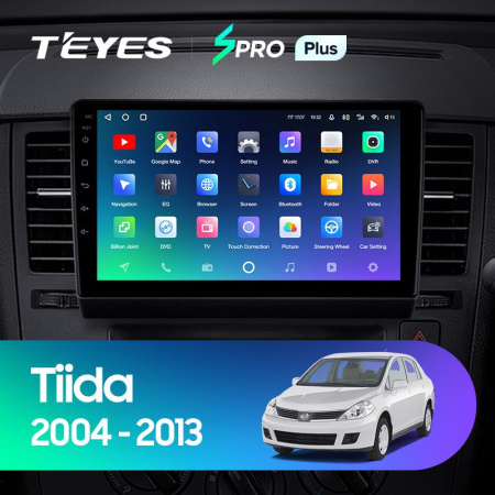 Штатная магнитола Teyes SPRO Plus 3/32 Nissan Tiida C11 (2004-2013)