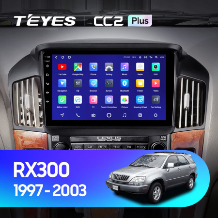 Штатная магнитола Teyes CC2 4+32G для RX300 1997-2005