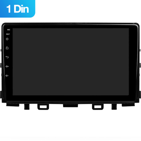 Штатная рамка (без дисплея) Teyes для  Kia RIO YB KX Cross  (1 Din)  2016-2020 (Для экрана 9")