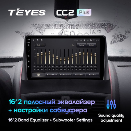 Штатная магнитола Teyes CC2 Plus 6/128 Renault Megane 2 (2002-2009)