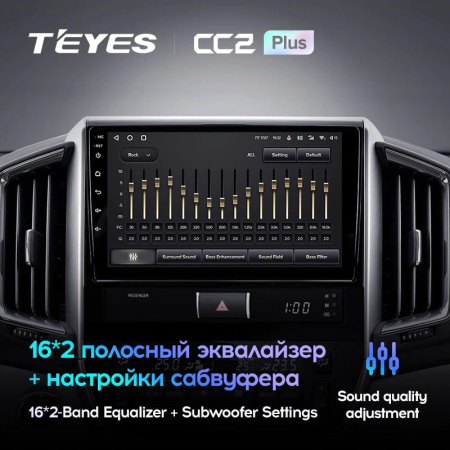 Штатная магнитола Teyes CC2 Plus 3/32 Toyota Land Cruiser 200 (2015-2018)