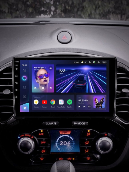 Штатная магнитола Teyes CC3 360 6/128 Nissan Juke (2010-2014)