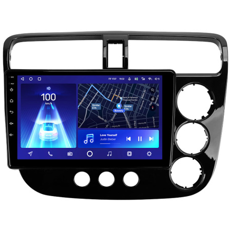 Штатная рамка (без дисплея) Teyes для  Honda Civic 7  (Right hand driver)  2000-2006 (Для экрана 9")