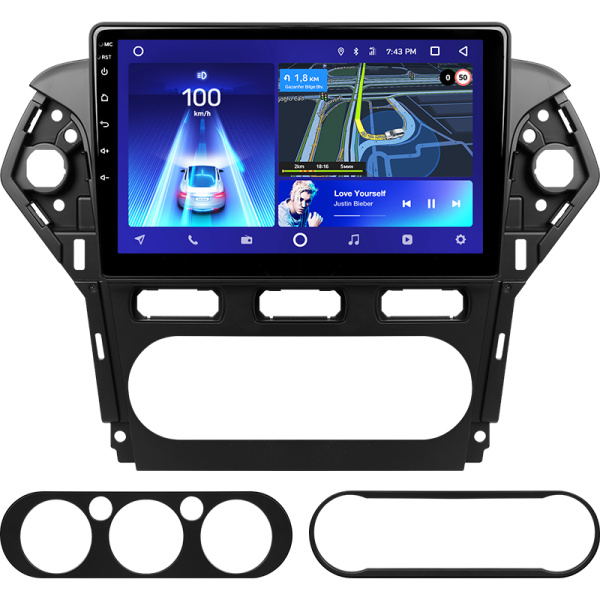 Штатная рамка (без дисплея) Teyes для  Ford Mondeo 4 2011-2014 (Для экрана 10.2")