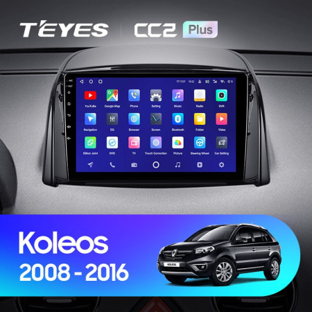 Штатная магнитола Teyes CC2 Plus 3/32 Renault Koleos (2008-2016)