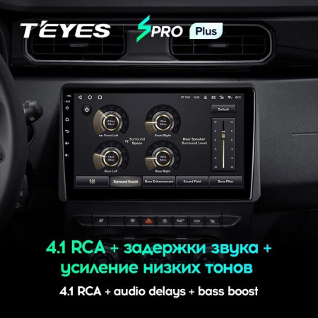 Штатная магнитола Teyes SPRO Plus 6/128 Renault Arkana 2019+