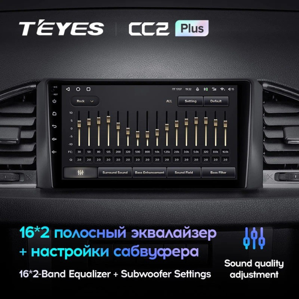 Штатная магнитола Teyes CC2 Plus 3/32 UAZ Patriot 3 (2016-2021)