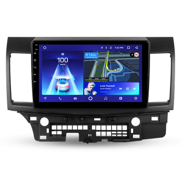 Штатная рамка (без дисплея) Teyes для  Mitsubishi Lancer 10 CY 2007-2012 (Для экрана 10.2")