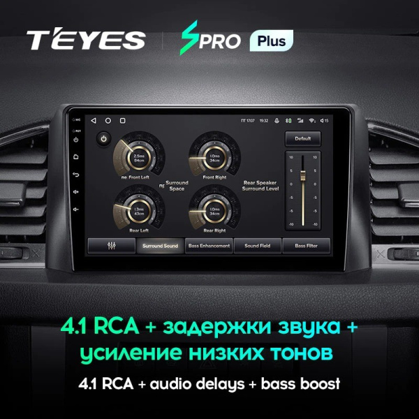 Штатная магнитола Teyes SPRO Plus 4/64 UAZ Patriot 3 (2016-2021)