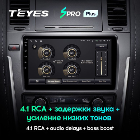 Штатная магнитола Teyes SPRO Plus 4/64 Nissan Patrol Y62 (2010-2020)