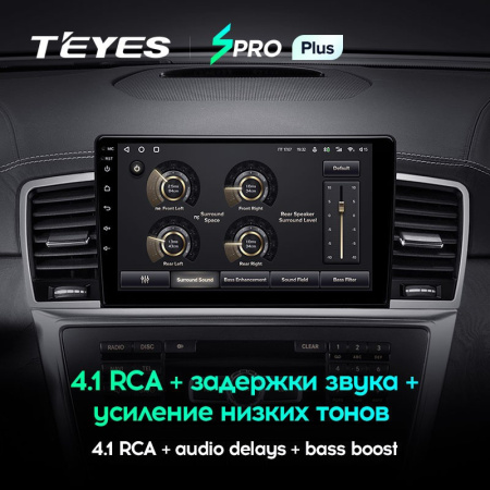 Штатная магнитола Teyes SPRO Plus 6/128 Mercedes-Benz ML-Class W166 (2011-2015)