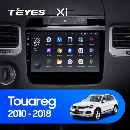 Штатная магнитола Teyes X1 4G 2/32 Volkswagen Touareg FL NF (2010-2018) тип B