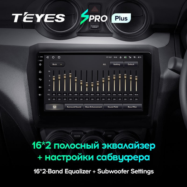Штатная магнитола Teyes SPRO Plus 6/128 Suzuki Swift 5 (2016-2020)