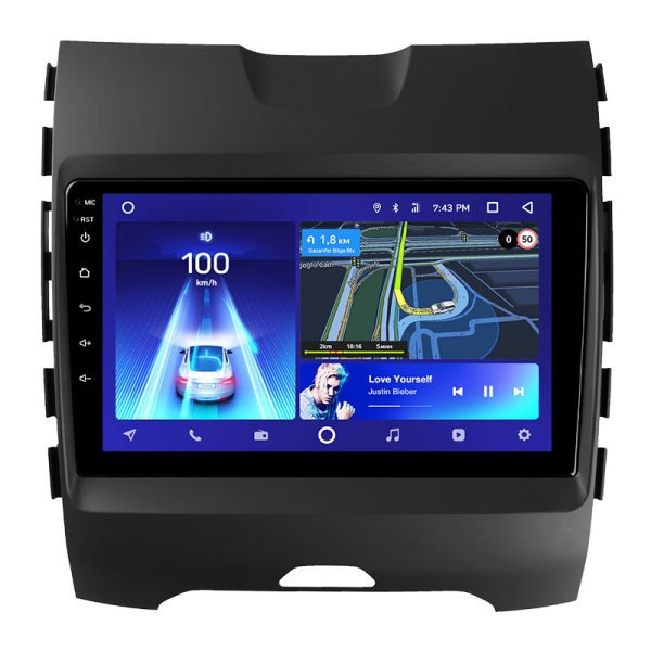 Штатная рамка (без дисплея) Teyes для  Ford Edge 2 2015-2018 (Для экрана 9")