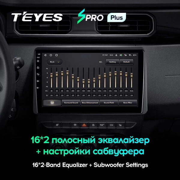 Штатная магнитола Teyes SPRO Plus 6/128 Renault Arkana 2019+