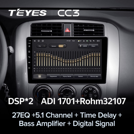 Штатная магнитола Teyes CC3 4/64 Suzuki Liana 1 (2004-2008)