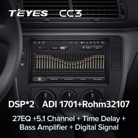 Штатная магнитола Teyes CC3 3/32 Volkswagen Passat B5 (2000-2005)