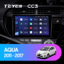 Штатная магнитола Teyes CC3L 3+32G для Aqua 2011-2017